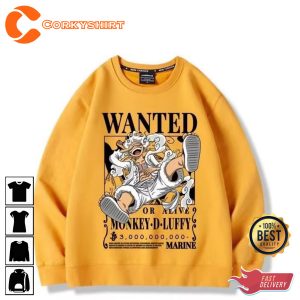 Anime Strawhat Luffy Sweatshirt for Anime Fans