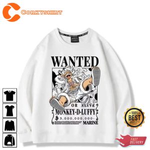 Anime Strawhat Luffy Sweatshirt for Anime Fans