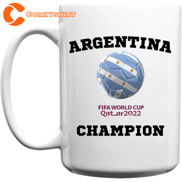Argentina Campeon FIFA World Cup 2022 Coffee Mug