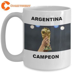 Argentina Campeon We Are The Champion Coffee Mug