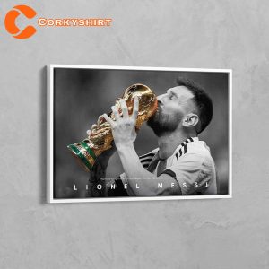 Argentina Football Legend Soccer Sport Messi Poster Print