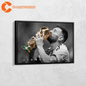 Argentina Football Legend Soccer Sport Messi Poster Print