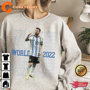 Argentina National Team World Cup Winner Shirt Football 2022 Gift