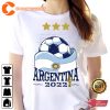 Argentina Soccer Champion at World Cup 2022 T-shirt Design