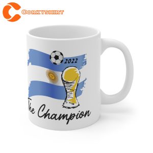 Argentina World Champions 2022 World Socks Mug