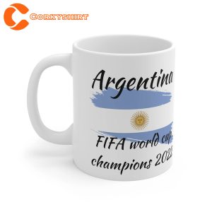 Argentine Fifa World Cup Champion 2022 Printed Mug