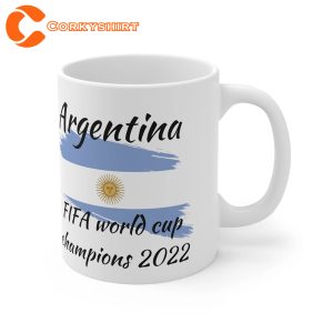 Argentine Fifa World Cup Champion 2022 Printed Mug
