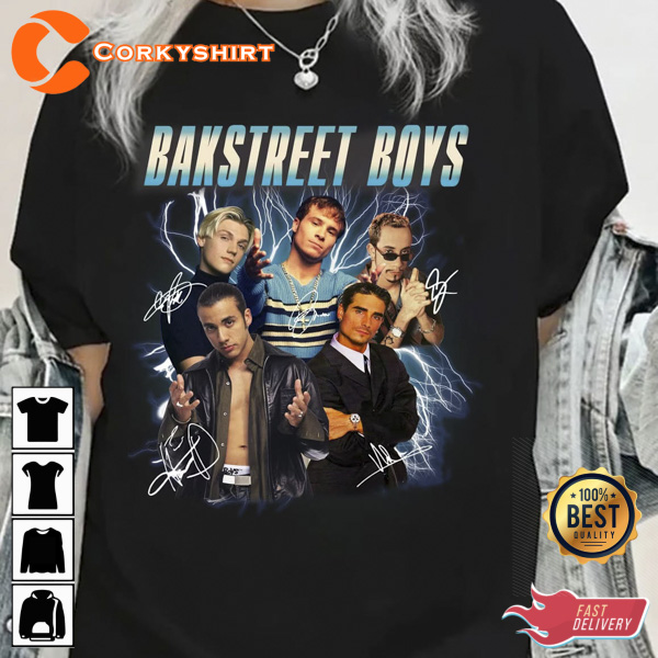 Backstreet Boys FM Radio Tour T Shirt