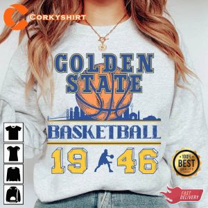 Basketball Vintage Golden State Warriors Warriors Retro Sweatshirt