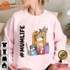 Bluey Mom Life Gift Bluey T-Shirt Design