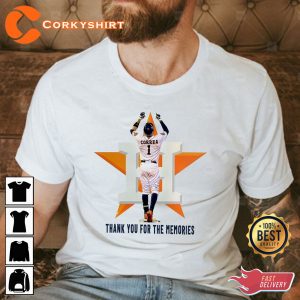 Carlos Correa Houston Astros Thank You For The Memories T-Shirt