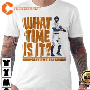 Carlos Correa What Time Is It Houston Astros Hoodie