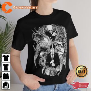 Chainsaw Death Metal Gift for Anime Lovers T-Shirt