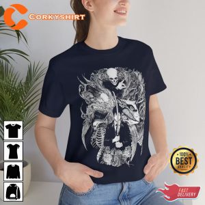 Chainsaw Death Metal Gift for Anime Lovers T-Shirt