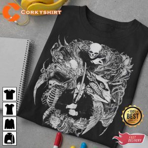 Chainsaw Death Metal Gift for Anime Lovers T-Shirt