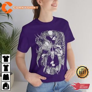 Chainsaw Death Metal Gift for Anime Lovers T-Shirt