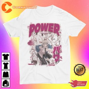 Chainsaw Man Anime Vintage Popular Graphic T-Shirt