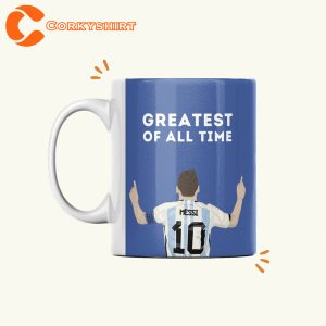 Champions Leonel Messi Argentina Football Personalized Mug