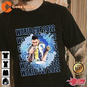 Championship Messi 2022 Qatar World Cup Unisex Cotton Tee