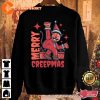 Chimney Devil Santa Merry Creepmas T-Shirt Sweatshirt