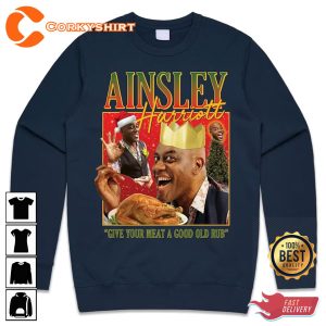Christmas Ainsley Harriott Funny Cooking Show Meme Sweatshirt