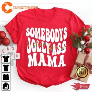 Christmas Mama Funny Christmas Family Christmas T-shirt