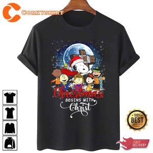 Christmas Snoopy And Friends Merry Xmas Shirt