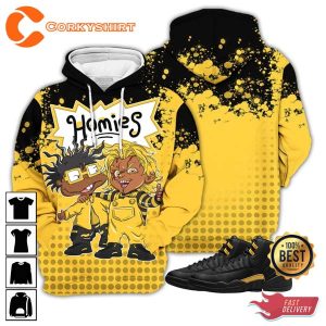 Chucky Chuckie Homie Sneaker Black Taxi Graphic 3D Hoodie