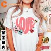 Comfort Colors Valentine Heart Retro Love T-Shirt