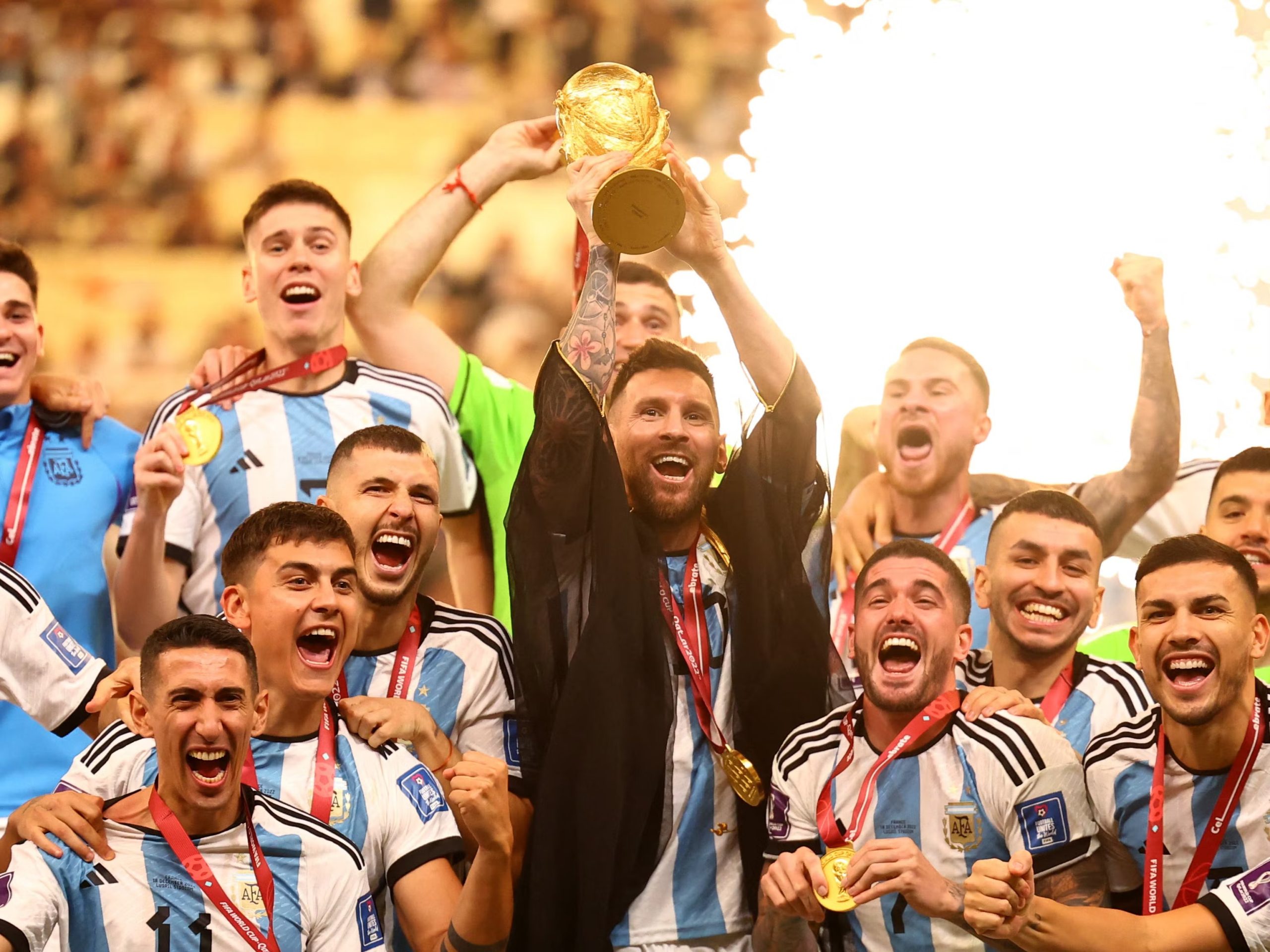 ARGENTINA World Cup Champions Qatar 2022 T shirt Design - Corkyshirt