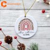 Custom Teacher Personalized Ornament