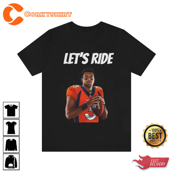 Denver Broncos Russell Wilson Caricature Shirt, hoodie, sweater, long  sleeve and tank top