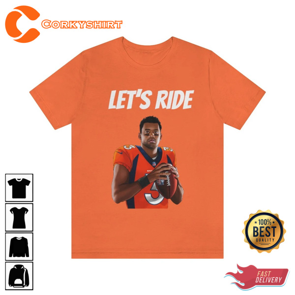 broncos country lets ride shirt
