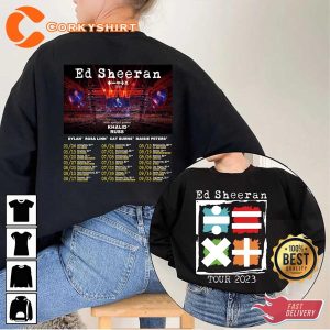 Ed Sheeran Mathematics Tour Australia Us 2023 Unisex T-Shirt