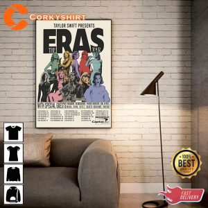 Eras Tour 2023 Concert Poster Wall Prints