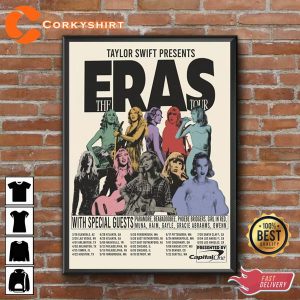 Eras Tour 2023 Concert Poster Wall Prints