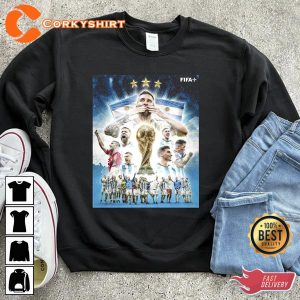 FIFA World Cup ARGENTINA World Cup Champions shirt