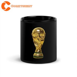 FIFA World Cup Black Soccer Coffee Mug