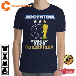 Fifa World Cup Argentina World Cup Champions Shirt Argentina Tee