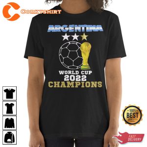 Fifa World Cup Argentina World Cup Champions Shirt Argentina Tee