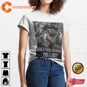 Franco Harris RIP Classic Gift for Football Player T-Shirt