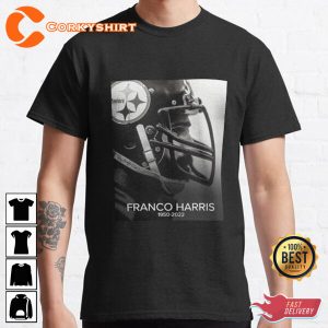 Franco Harris Thank for the Memory Unisex T-Shirt Design