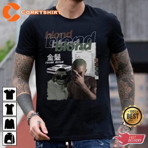 Frank Ocean Blond Album Cover Vintage Graphic T-Shirt