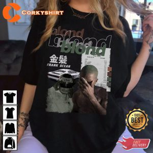 Frank Ocean Blond Album Cover Vintage Graphic T-Shirt
