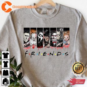 Friends Halloween Movie Unisex Printed Sweatshirt