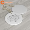 Grandma Gift Personalised Grandma Keepsake Heart Grandmas Personalized Ornament