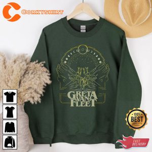 Greta Van Fleet Rock Band Shirt Design