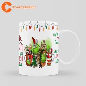 Grinch Christmas Dont be A Grinch Funny Xmas Mug