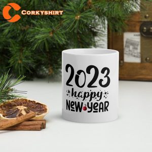 Happy New Year Balloon 2023 Coffee Mug