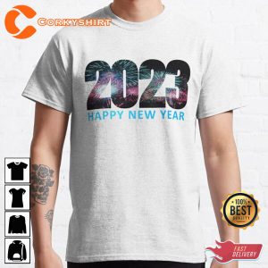 Happy New Year New Years Odometer Countdown Party Unisex Shirt